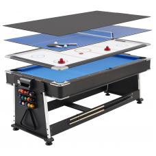Revolver 3 in 1 7ft Pool/Air Hockey/Table Tennis